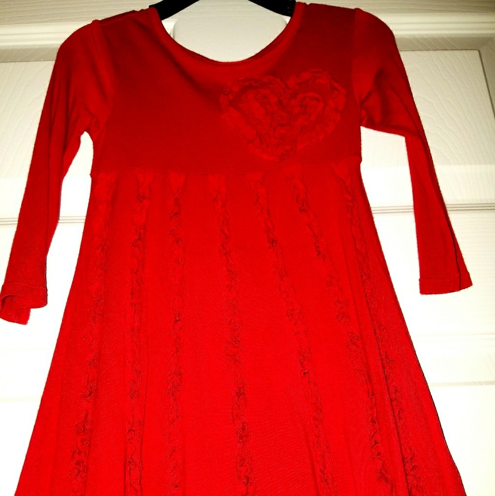 Beautiful Red Girls Dress